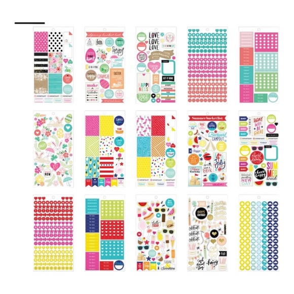 Happy Planner Seasonal Value Pack Stickers 1557 Pieces - Picture 3 of 4